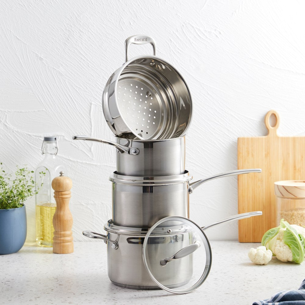 Baccarat iconiX 4 Piece Stainless Steel Cookware Set at Robins Kitchen