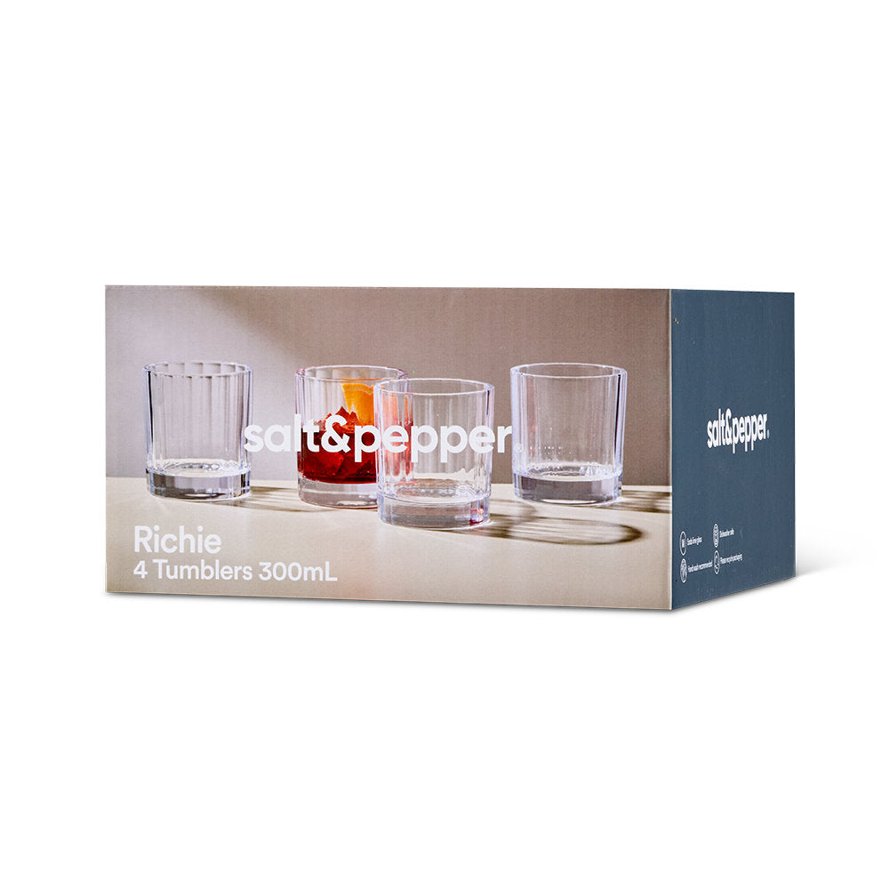 Salt & Pepper Richie Tumblers 300ml Set of 4