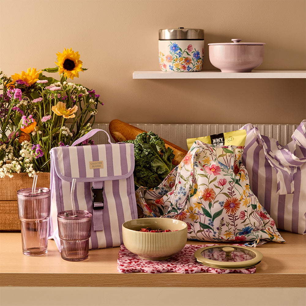 Alex Liddy Country Bloom Container With Lid Lilac 1L