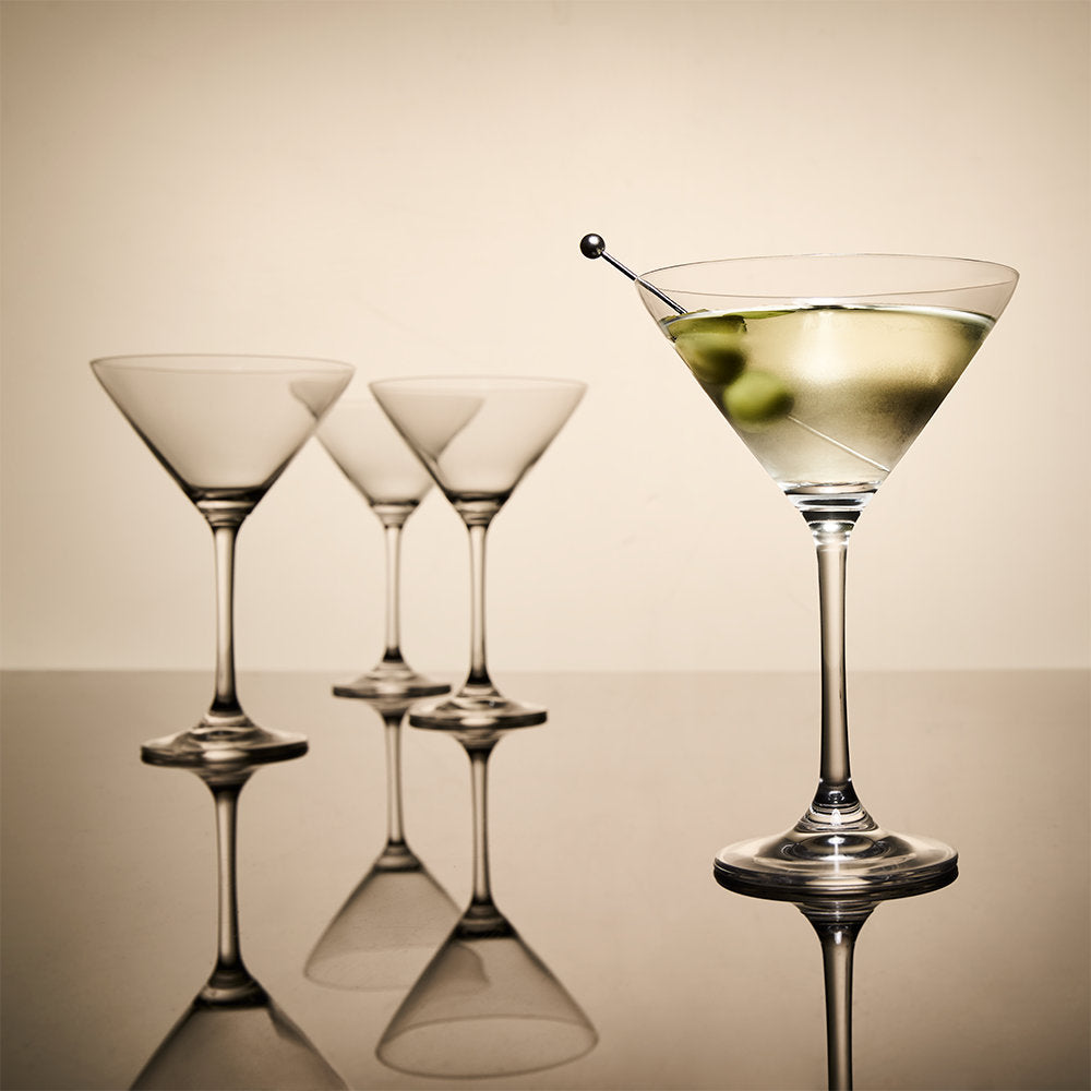 Salt & Pepper Set Of 4 Salut Martini Glasses 275ml