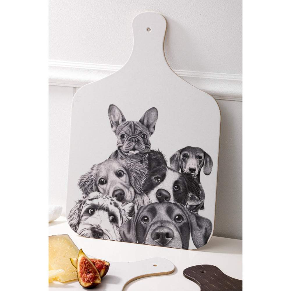 Ashdene Peeking Pups Serving Board