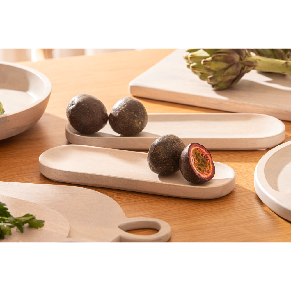 Ladelle Hampton Set Of 2 Oval Trays