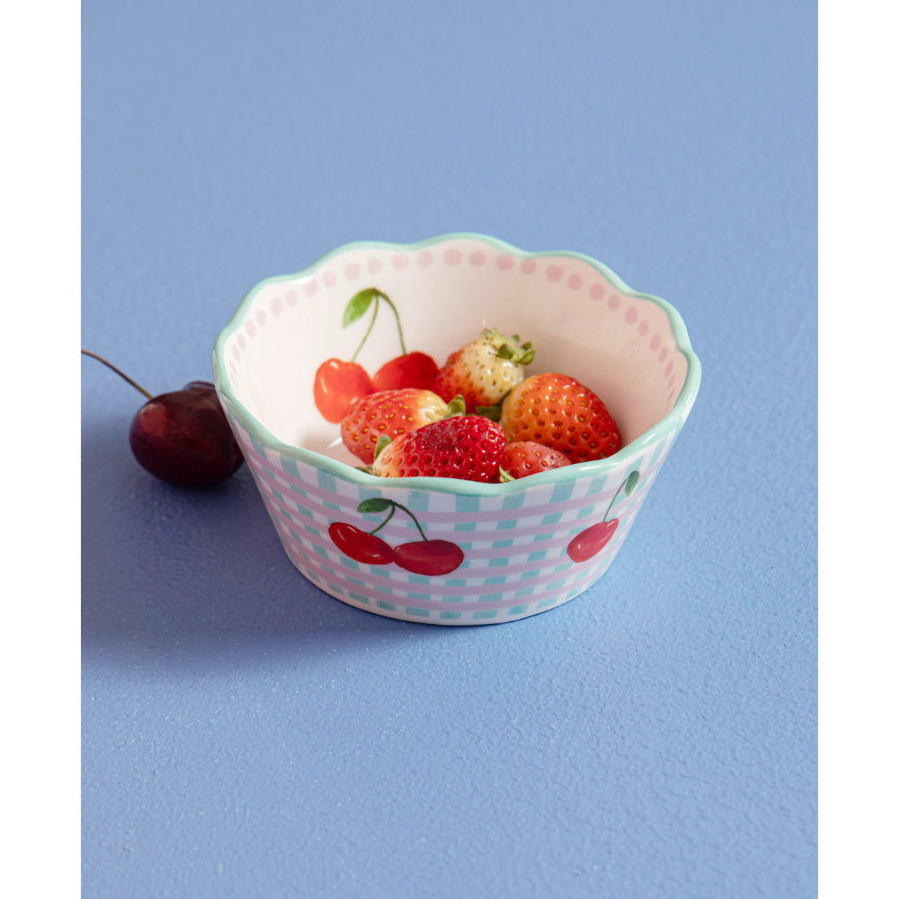 Ladelle Capri Cherry Scallop Bowl