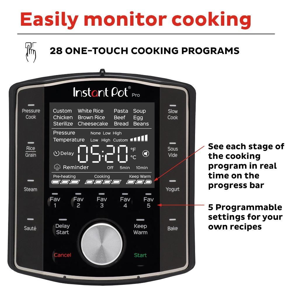 Instant Pot Pro Multicooker 8L