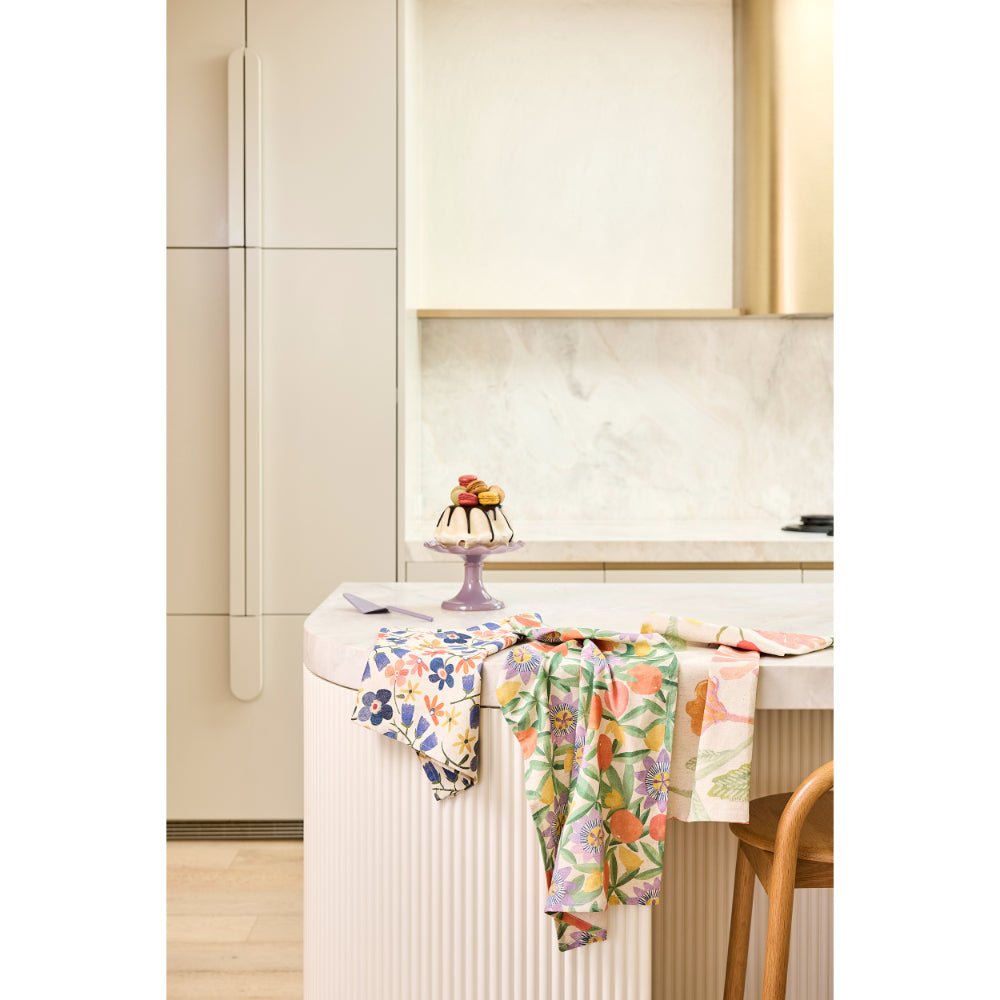 Ecology Midsummer Set Of 3 Tea Towels