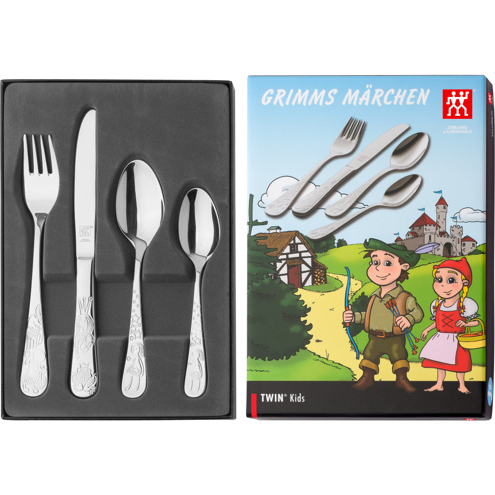 Zwilling Grims 4 Piece Kids Flatware Set