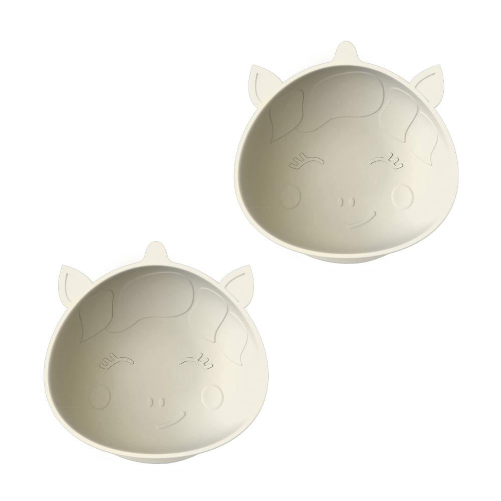 Melii Luxe Set of 2 Silicone Suction Bowls