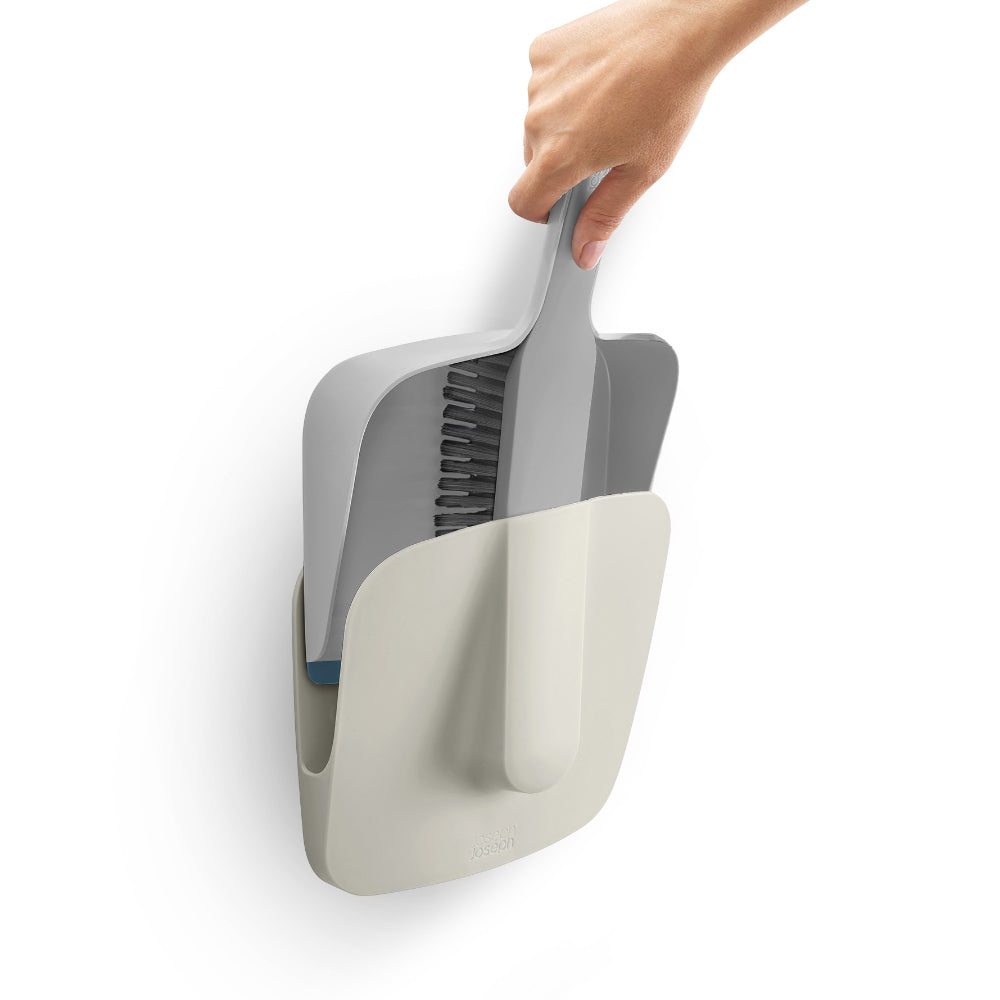 Joseph Joseph Cleantech Wall-Mounted Dustpan & Brush at Robins Kitchen