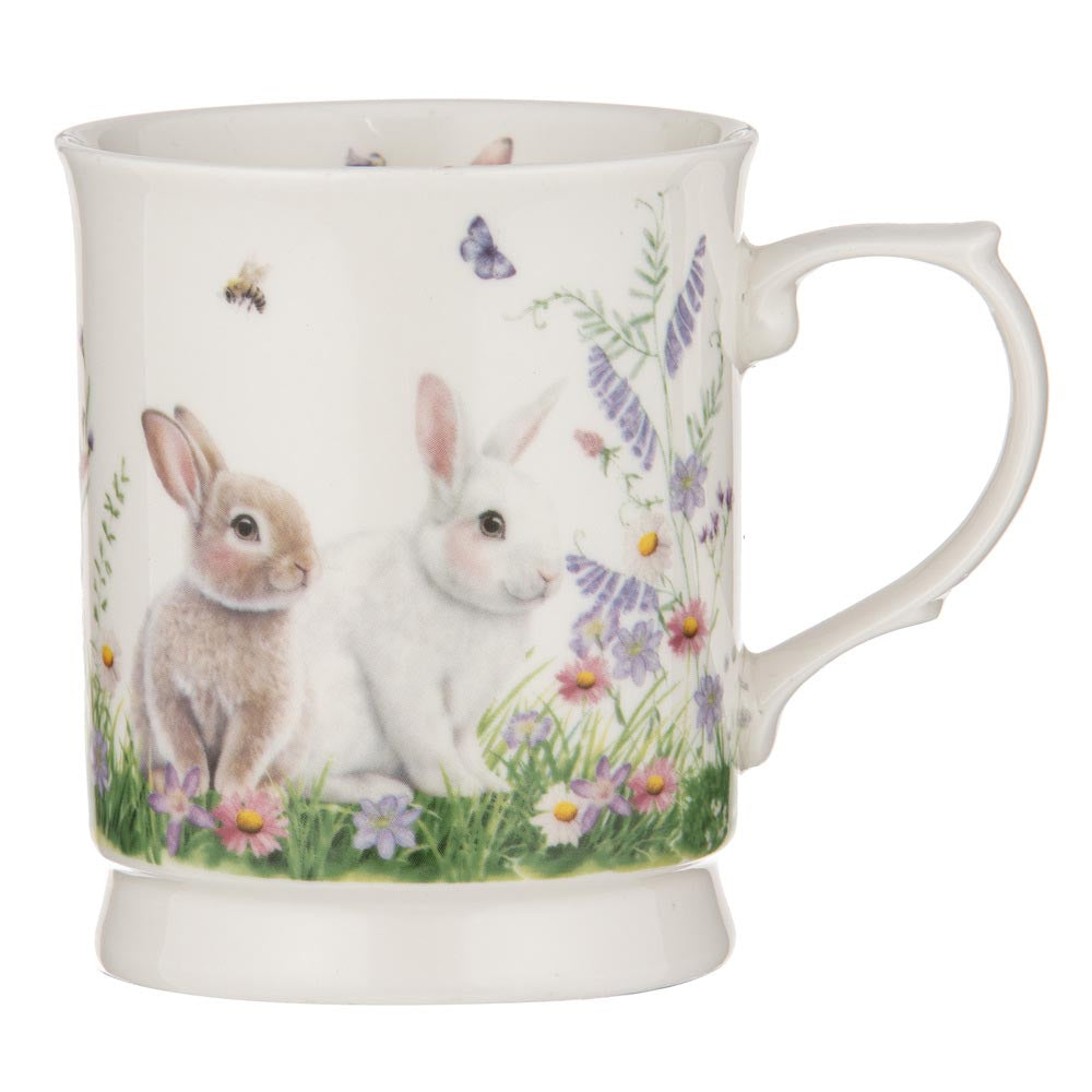Ashdene Sweet Meadows Mug with baby bunnies at Robins Kitchen