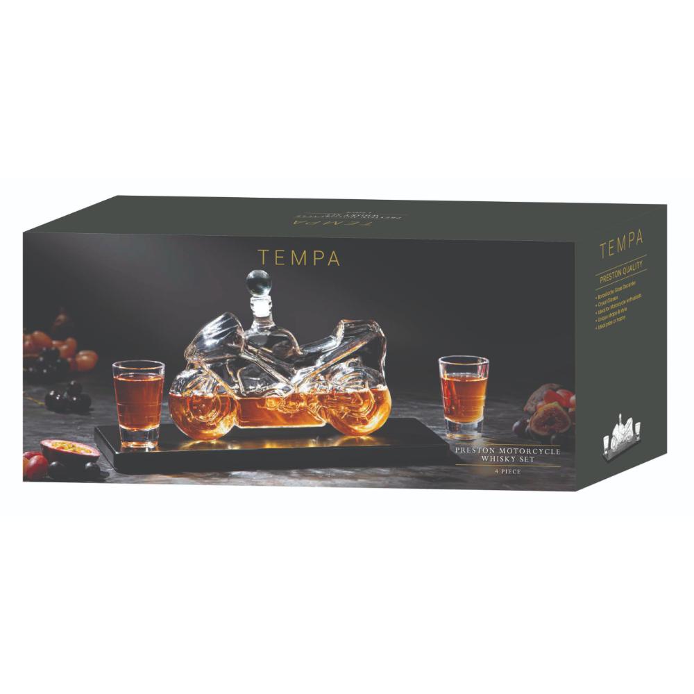 Tempa Preston Motorcycle Whisky Set