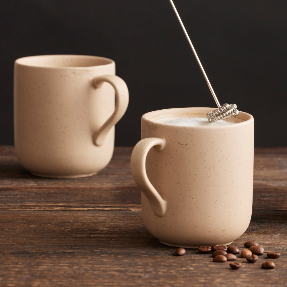 Leaf & Bean Aster Set Of 2 330ml Mugs