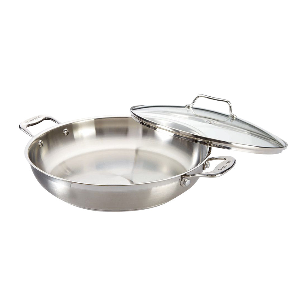 Baccarat iconiX Stainless Steel Chef Pan with Lid 32cm at Robins Kitchen