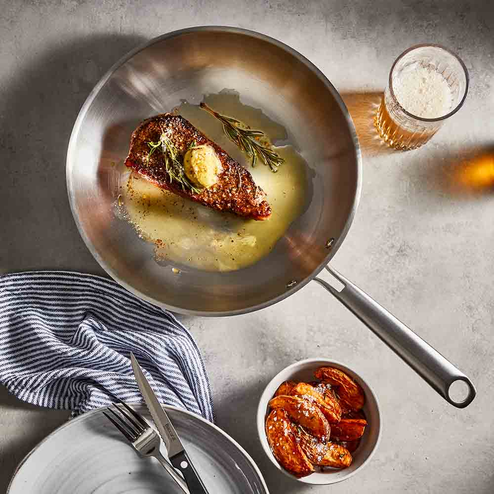 Baccarat Gourmet Stainless Steel Frypan 28cm