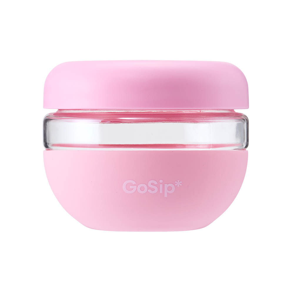 GoSip by h2 hydro2 Glass Food Jar 480ml Spree pink