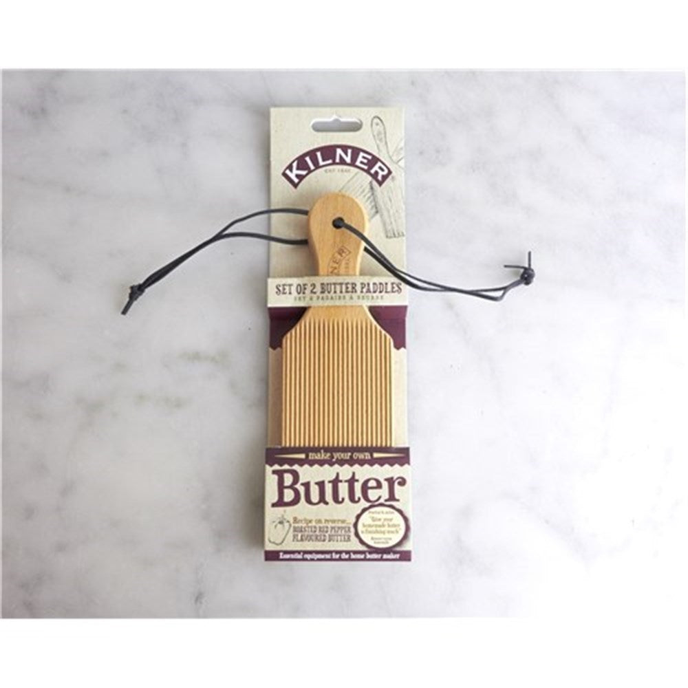 Kilner Set Of 2 Butter Paddles