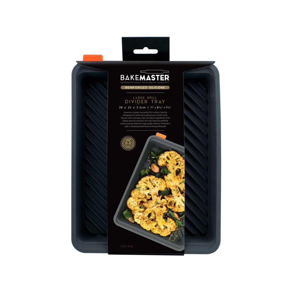 Bakemaster Large Grill Divider Tray 28x22cm