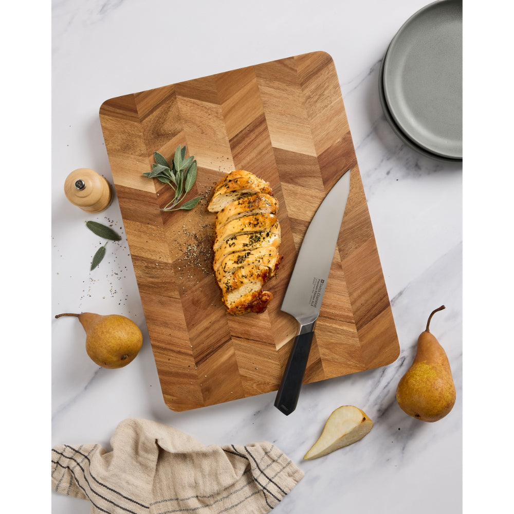 Swiss Diamond DLX Premium Kitchen Herringbone Cutting Board 40x30cm