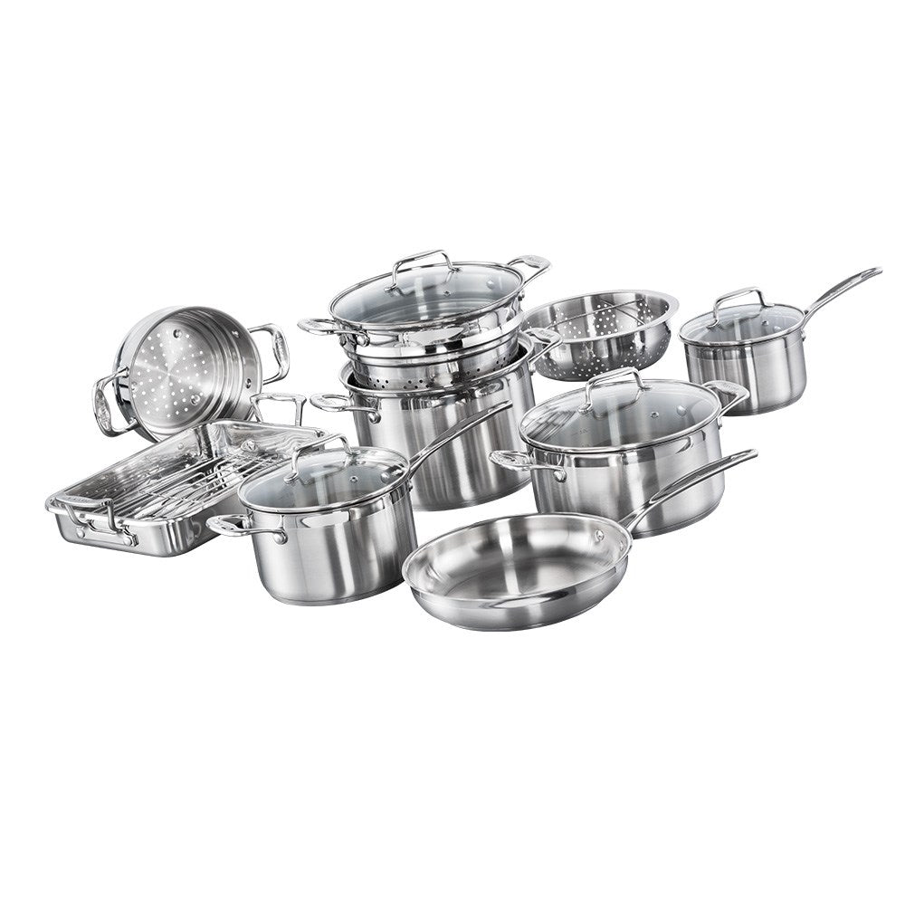 Baccarat iconiX 9 Piece Stainless Steel Cookware Set at Robins Kitchen