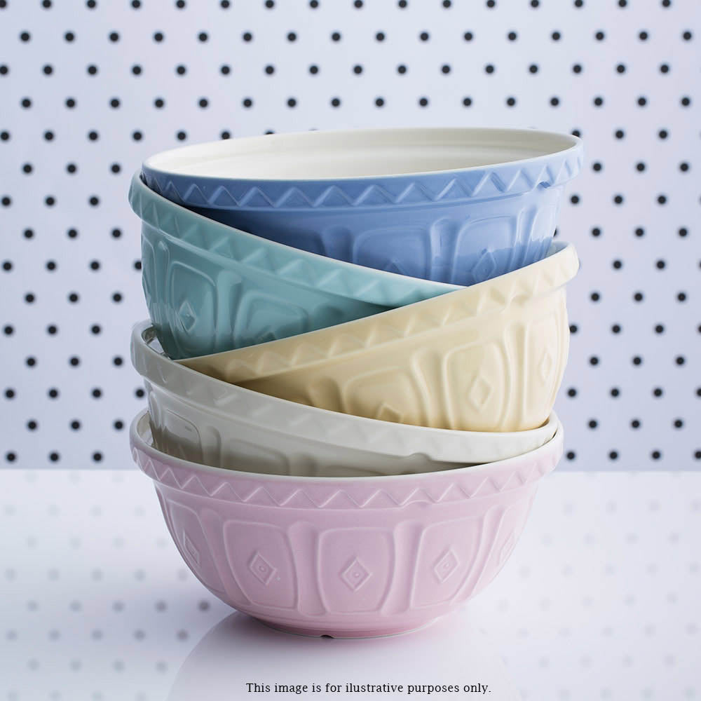Mason Cash Colour Mix Earthenware Mixing Bowl 29cm/4L Powder Blue