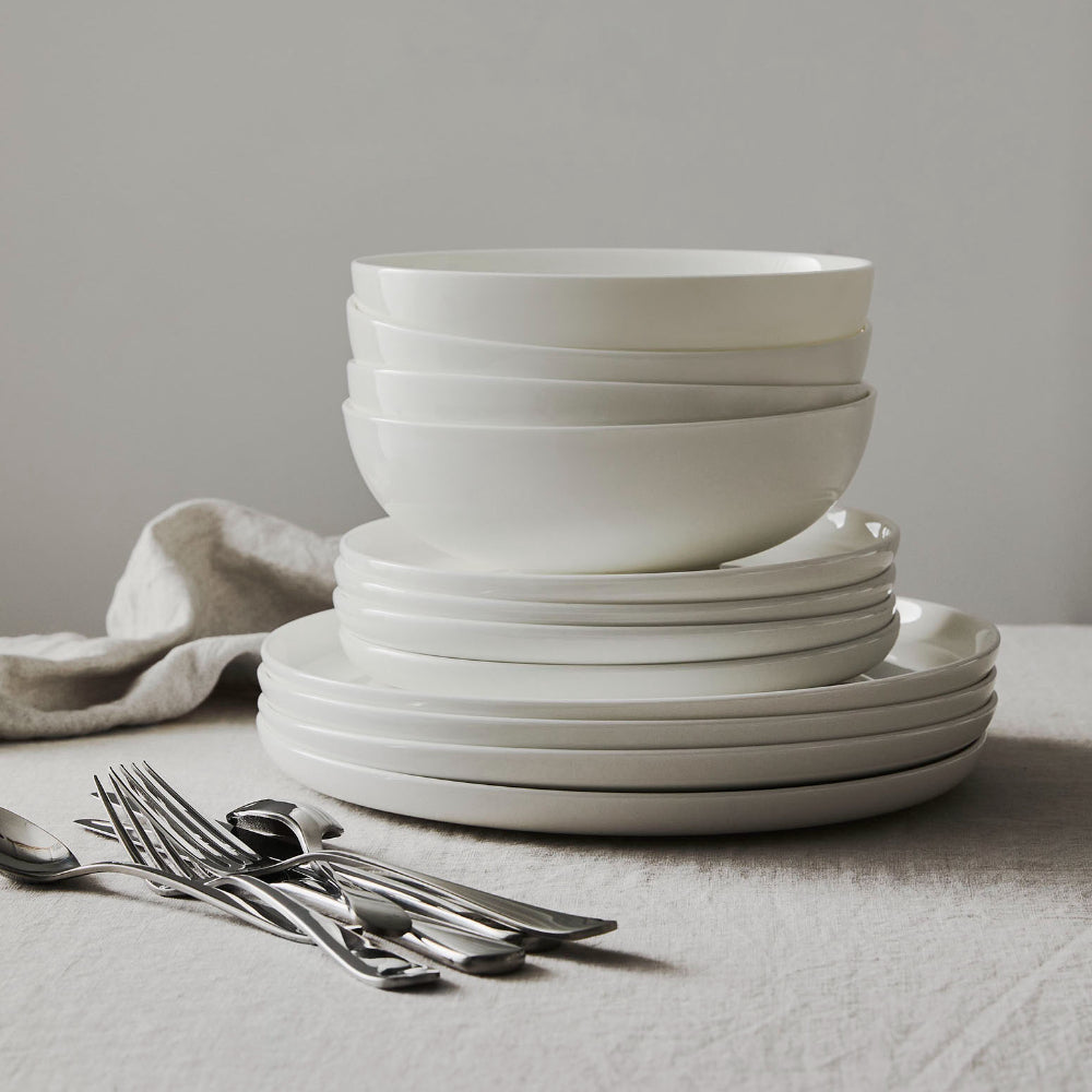 Alex Liddy Aquis Coupe 12 Piece Dinner Set