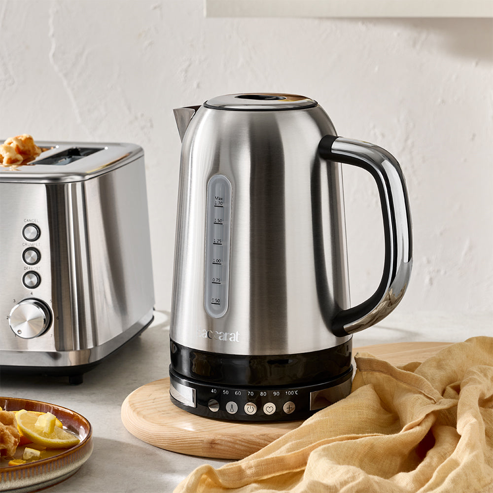 Baccarat The Smart Boil Kettle 1.7L Stainless Steel