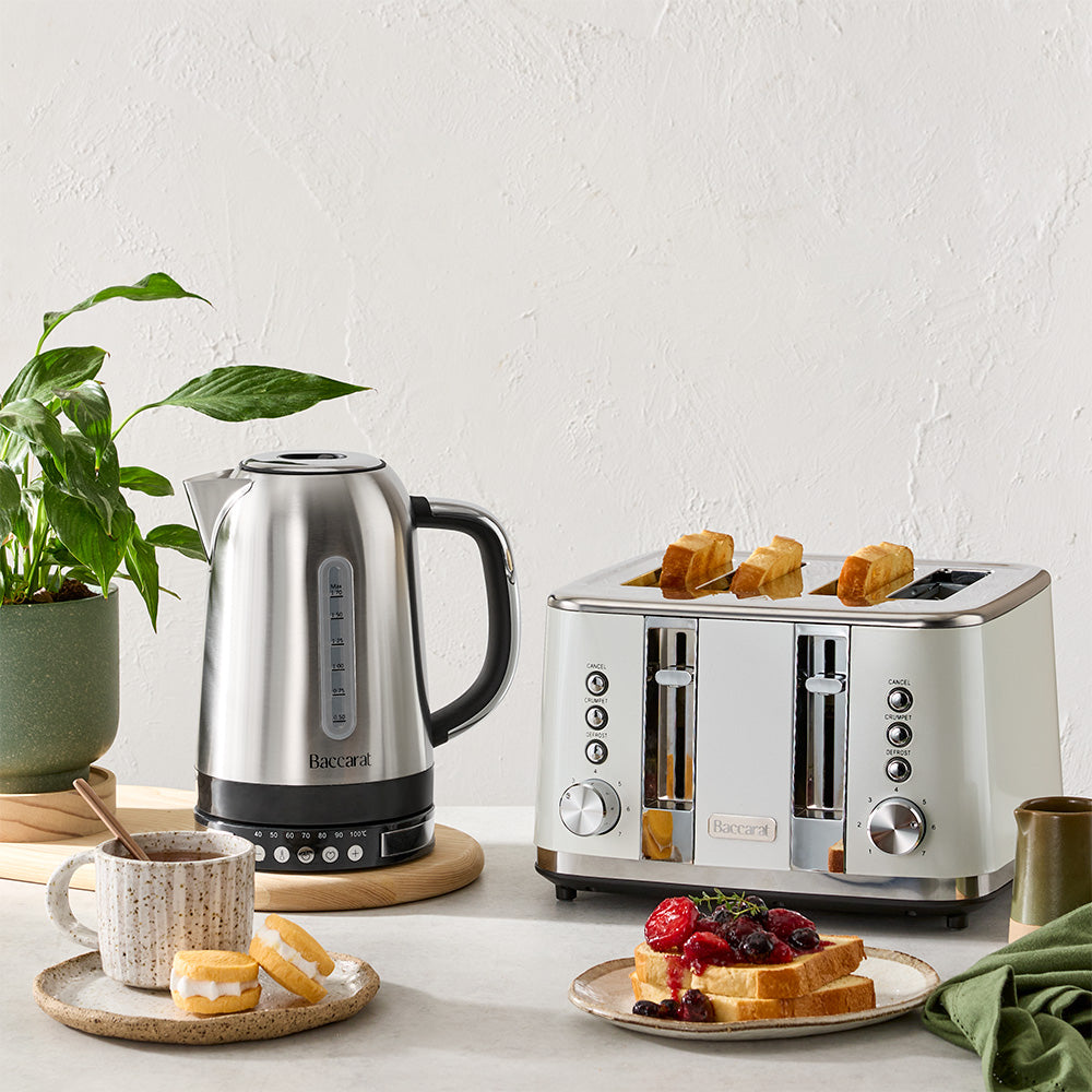 Baccarat The Smart Boil Kettle 1.7L Stainless Steel