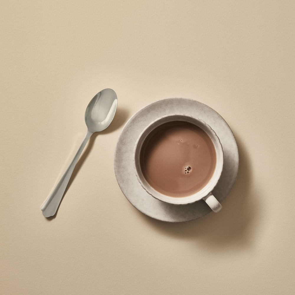 Salt & Pepper Hostess Teacup & Saucer 225ml