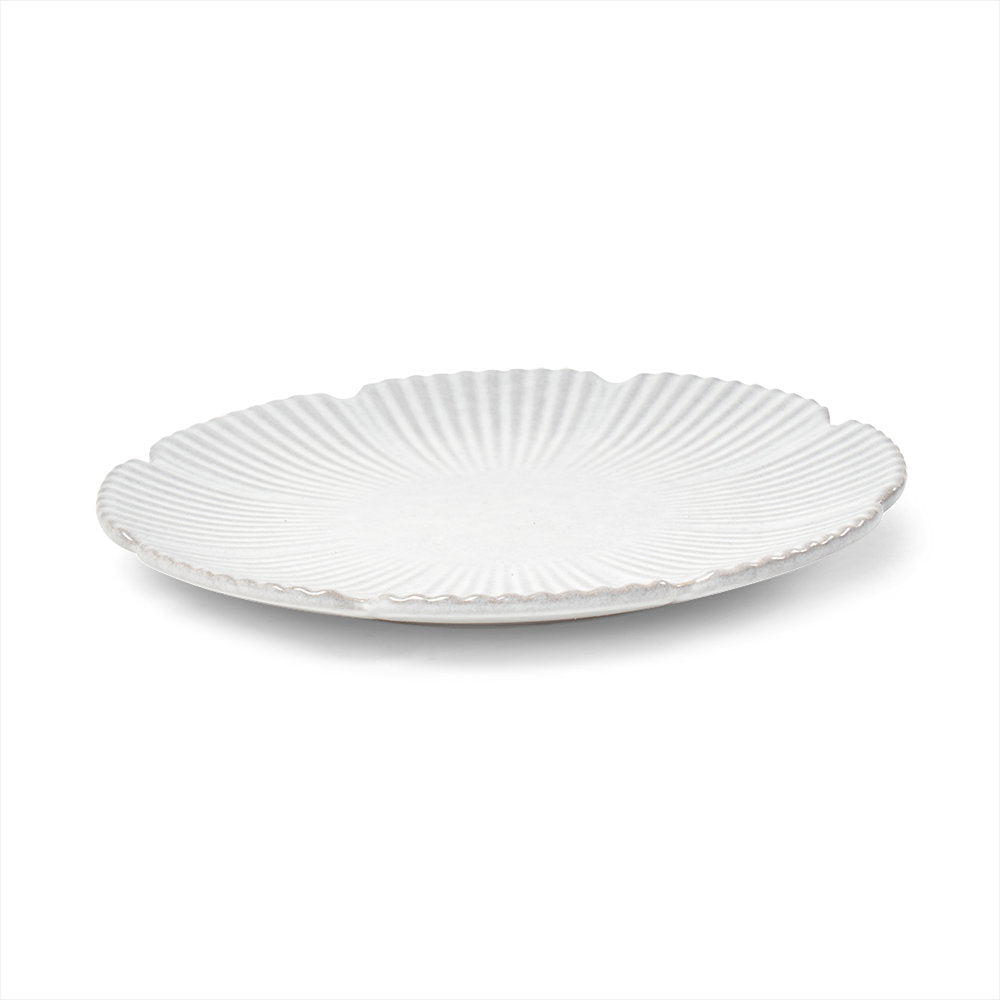 Salt & Pepper Hostess Flower Plate 20cm