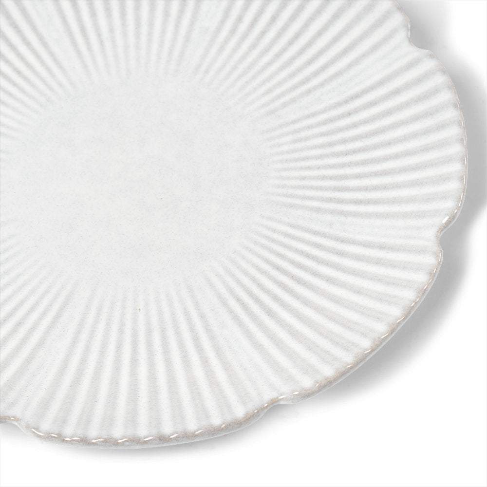 Salt & Pepper Hostess Flower Plate 20cm