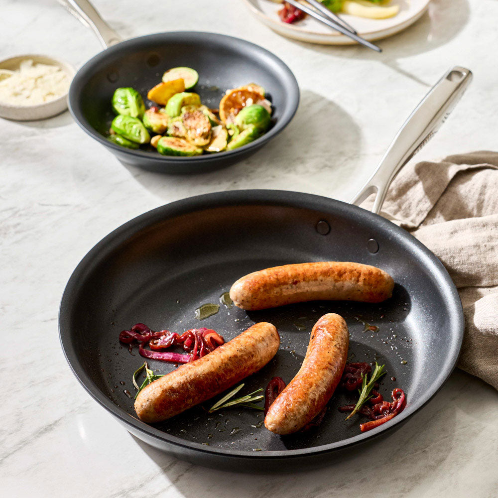 Baccarat iD3 Hard Anodised Twin Frypan Set 20cm, 30cm