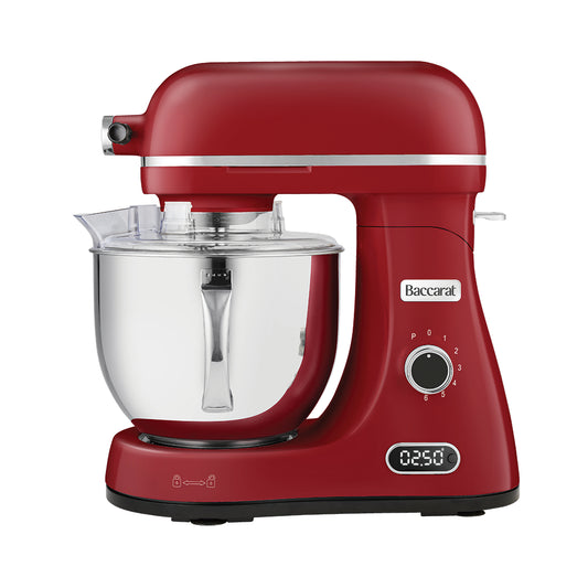 Baccarat The Kitchen Pro 1200W Stand Mixer Red