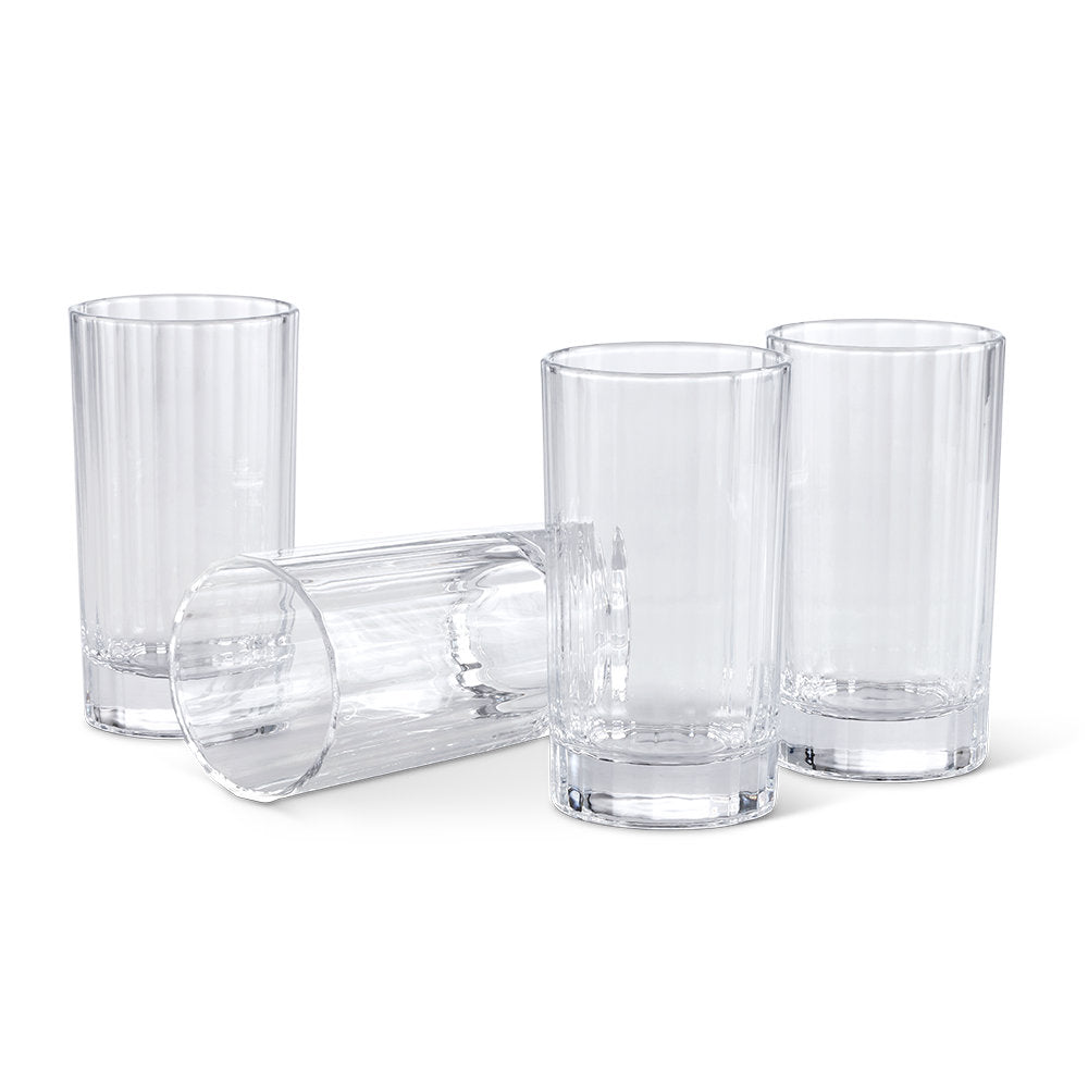 Salt & Pepper Richie Highball Glasses 380ml Set of 4