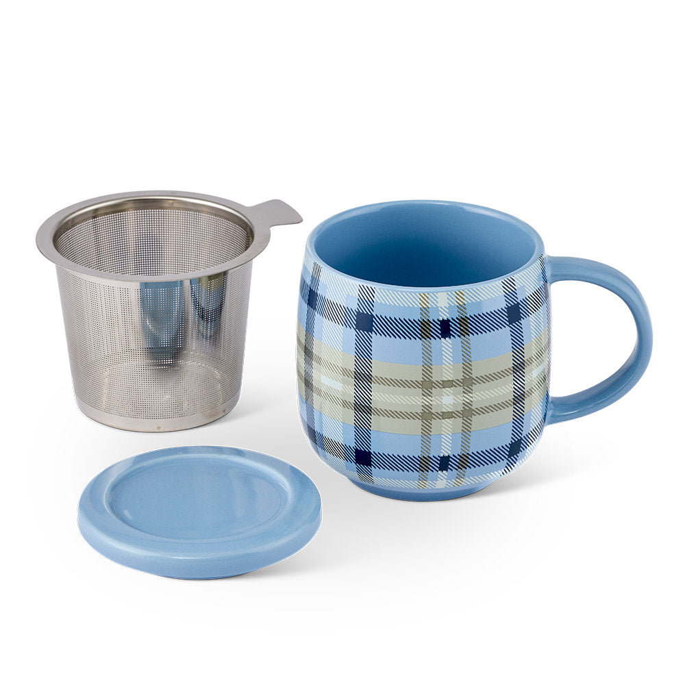 Salt & Pepper Kit Mug with Strainer and Lid 420ml