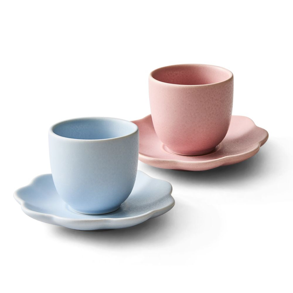 Salt & Pepper Leif Espresso Cup & Saucer Set of 2 110ml