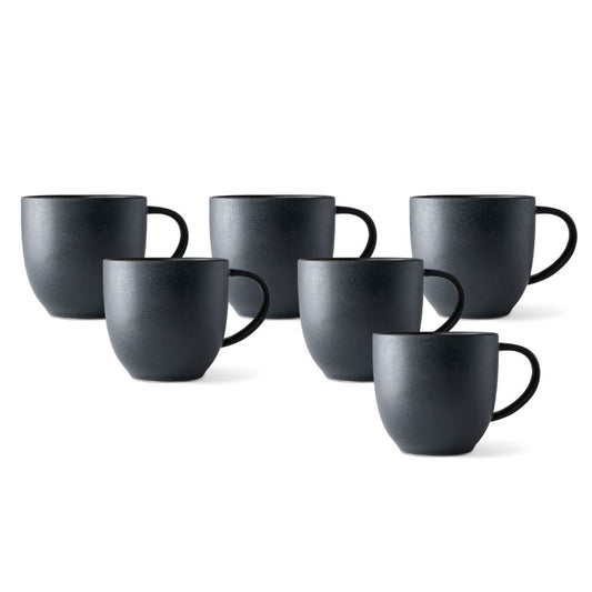 Salt & Pepper Milan Mug 380ml Set of 6