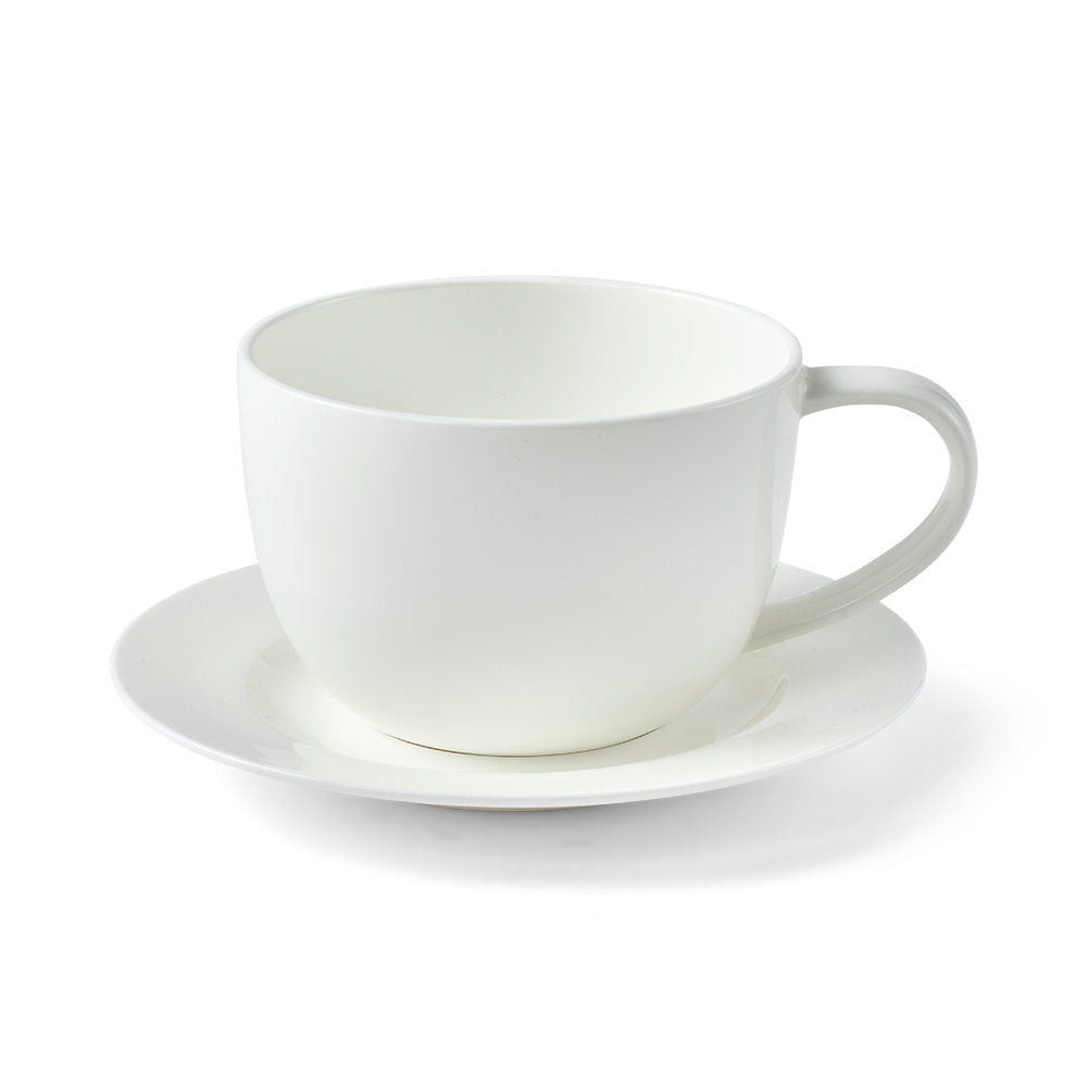 Salt & Pepper Remy Teacup & Saucer 320ml Set of 4