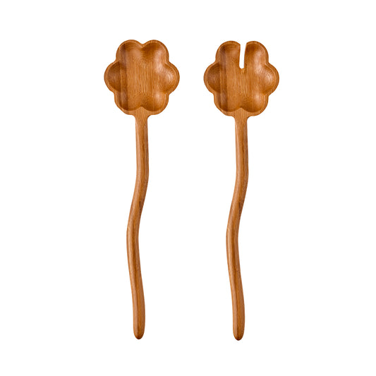 Alex Liddy Harley V Bamboo Salad Servers