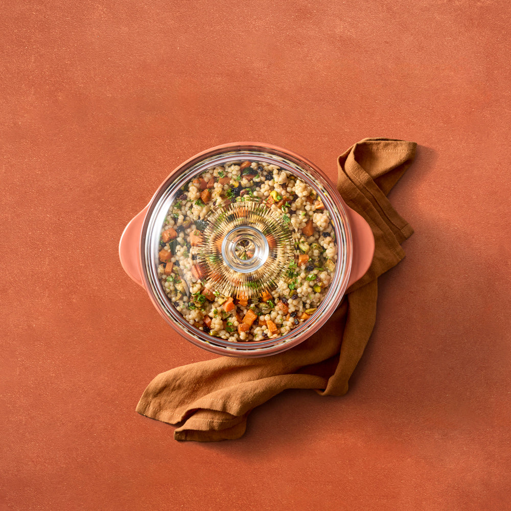 OvenBake Round Casserole Dish Terracotta