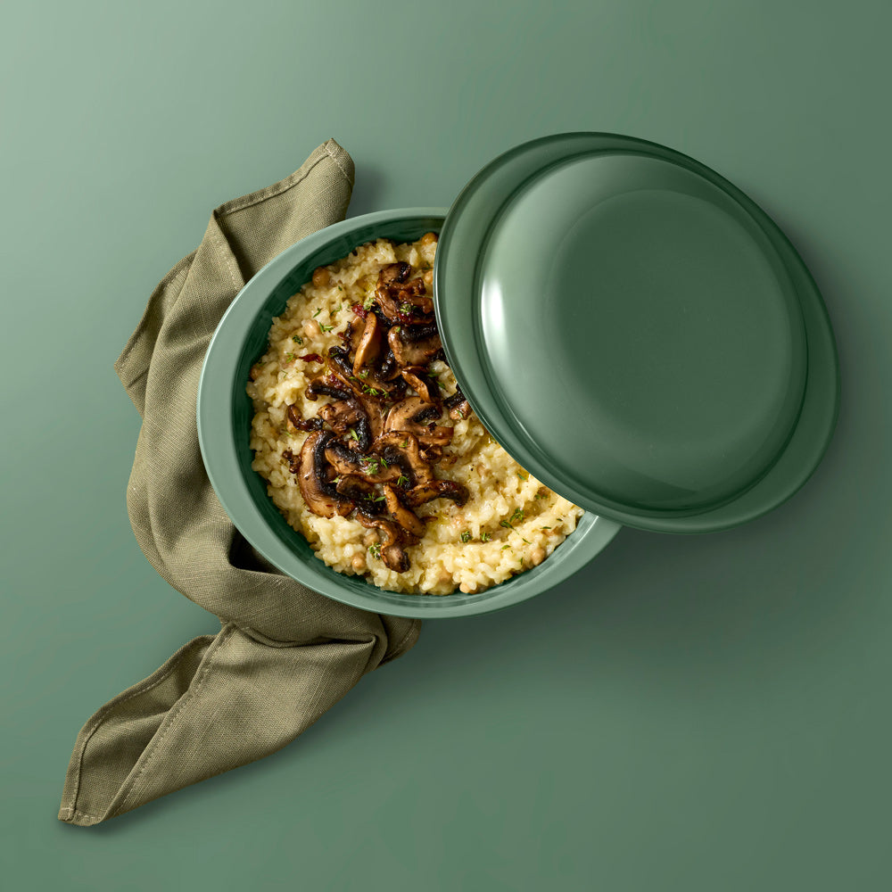 OvenBake Pure Round Casserole Dish 3L Olive
