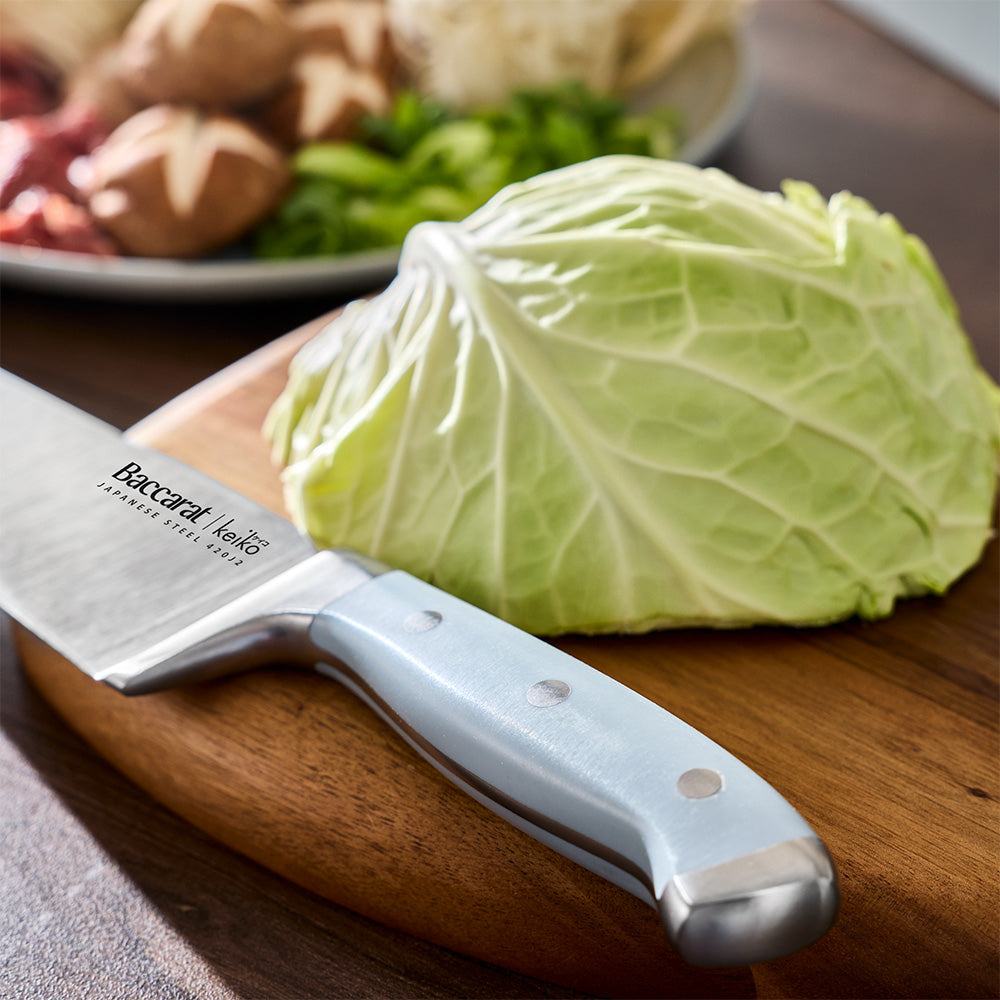 Baccarat Keiko Miro 7 Piece Knife Block