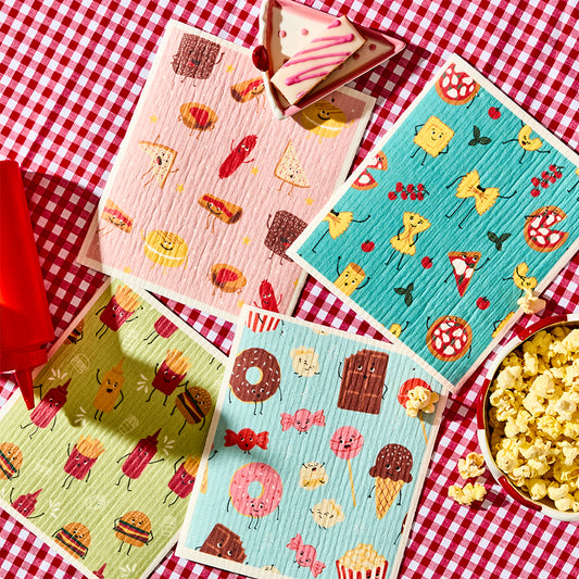 MyHouse Set Of 4 Food Dish Cloths