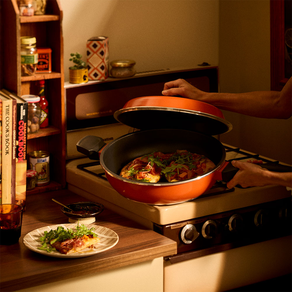 Bessemer Multi Frypan 32cm Burnt Orange