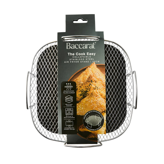 Baccarat Airfryer Stainless Steel Square Grill