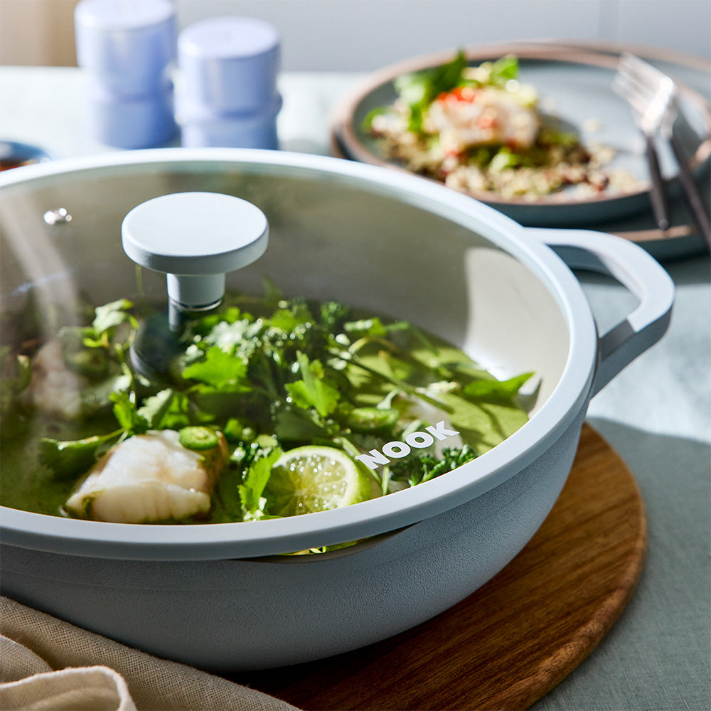 NOOK by Baccarat Saute Pan with Lid 30cm