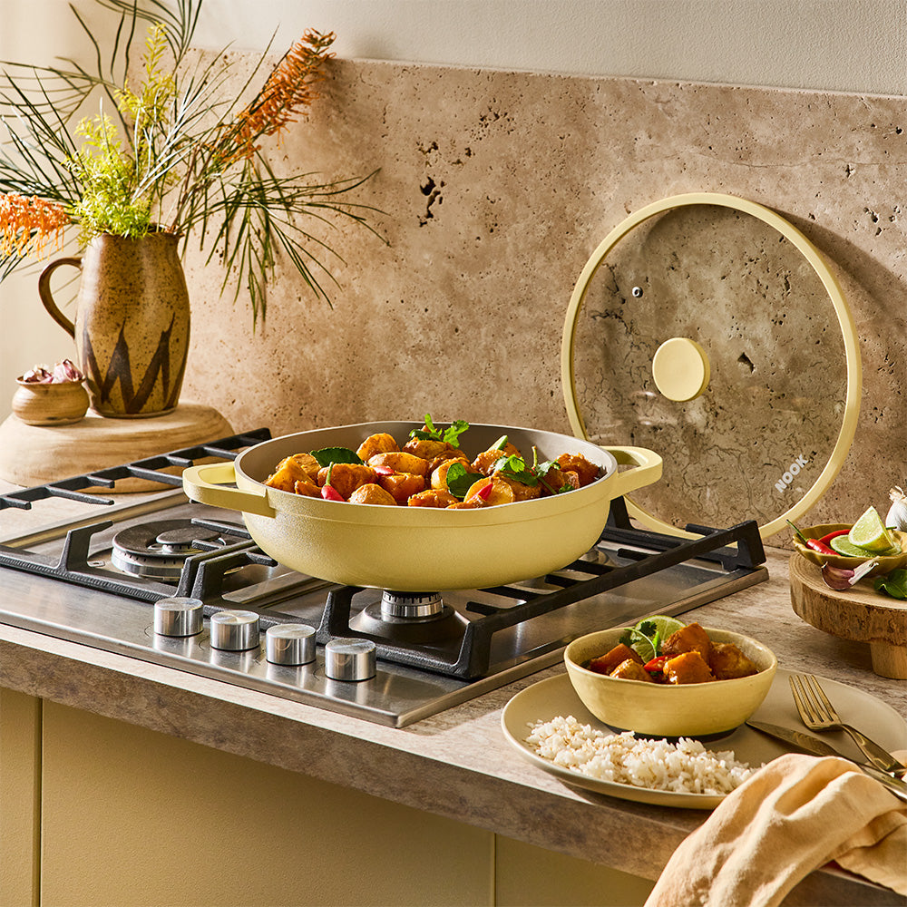 NOOK by Baccarat Saute Pan with Lid 30cm