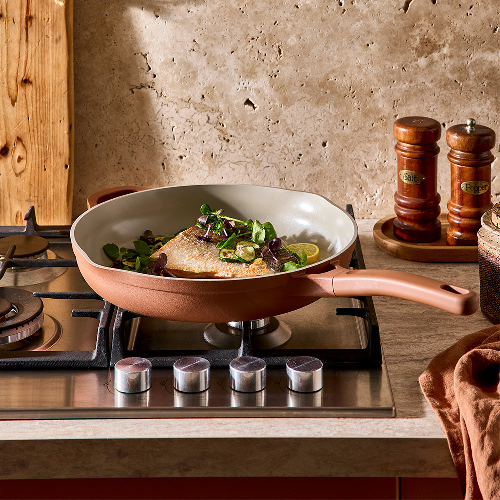 NOOK by Baccarat Frypan with Helper Handle 32cm