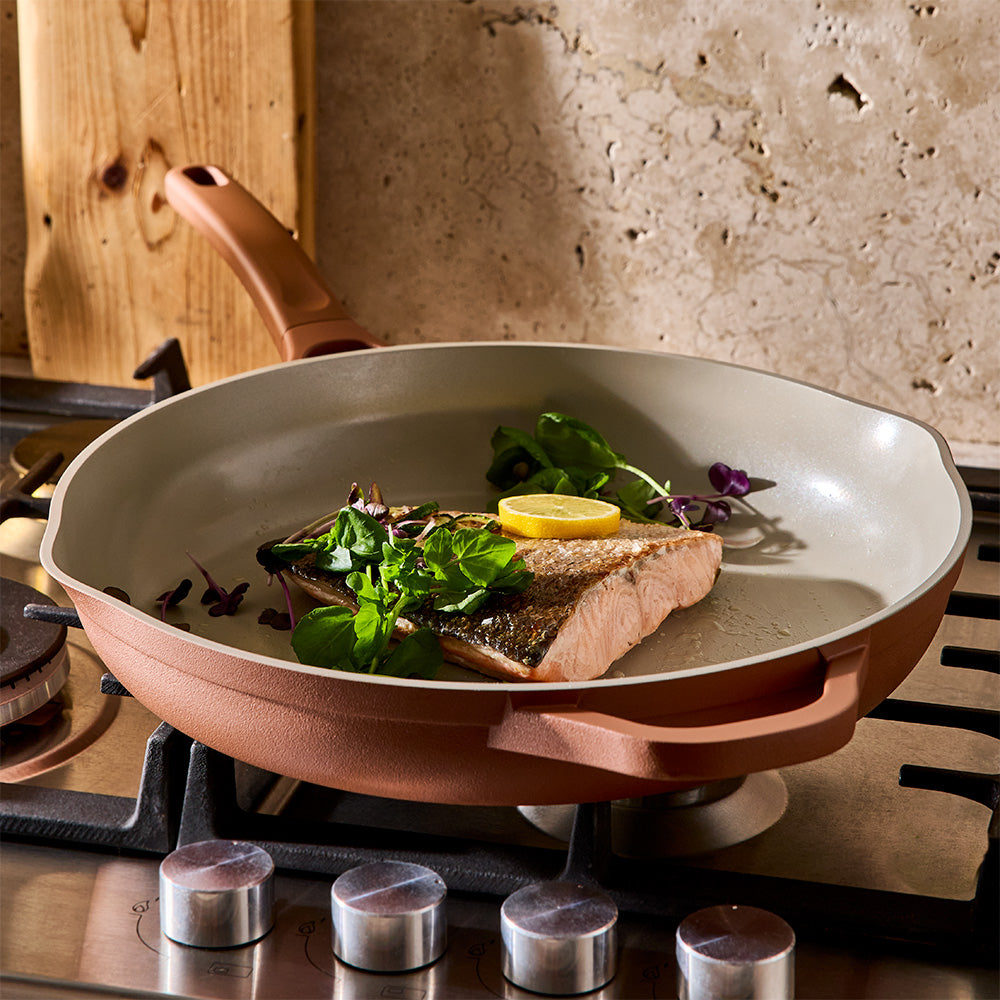 NOOK by Baccarat Frypan with Helper Handle 32cm