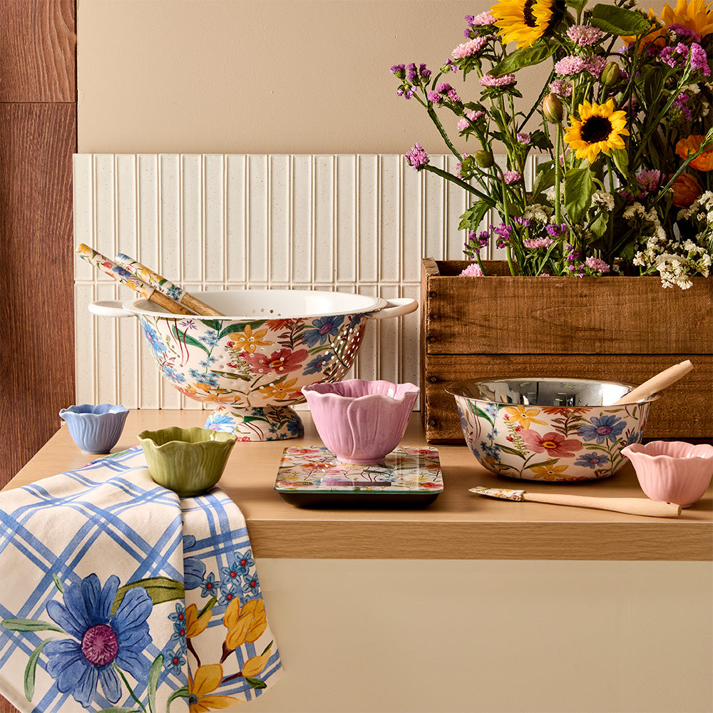 Alex Liddy Country Bloom Set Of 2 Tea Towels