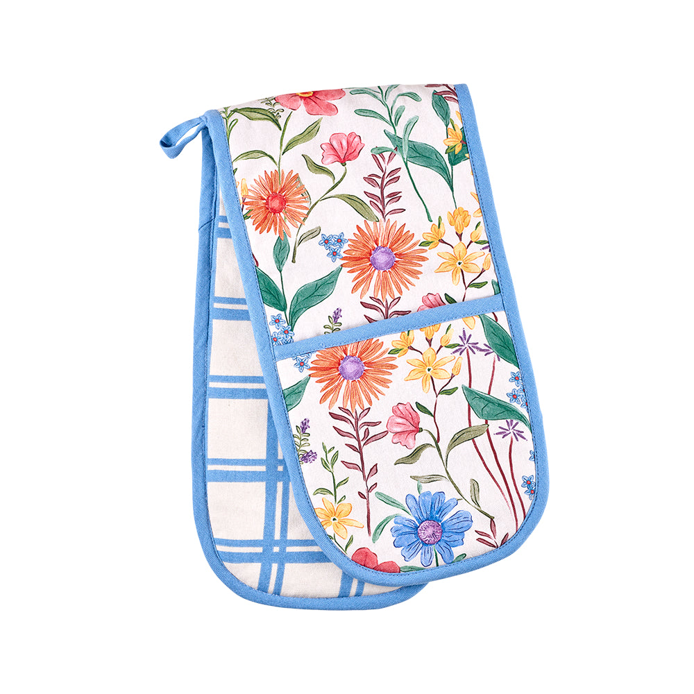 Alex Liddy Country Bloom Double Oven Glove