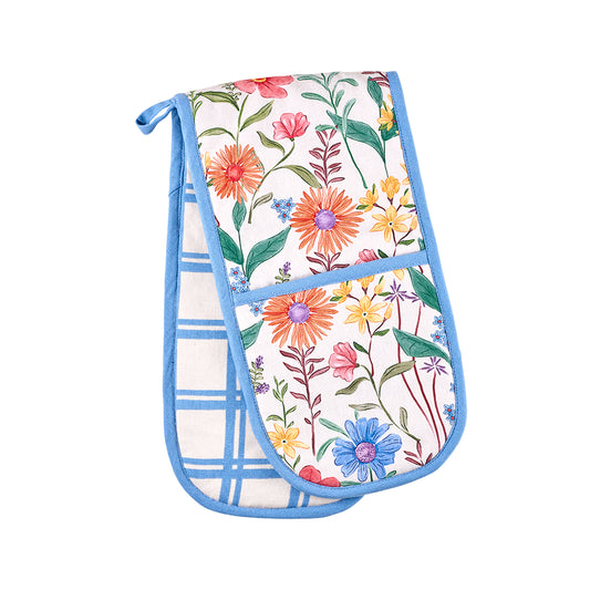 Alex Liddy Country Bloom Double Oven Glove